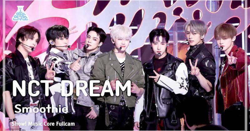 NCT Dream Tampil Memukau Bawakan "Smoothie" di MBC Music Core